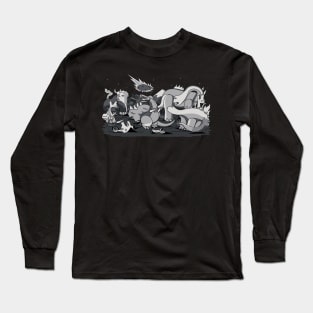 Cubist Extinction! Long Sleeve T-Shirt